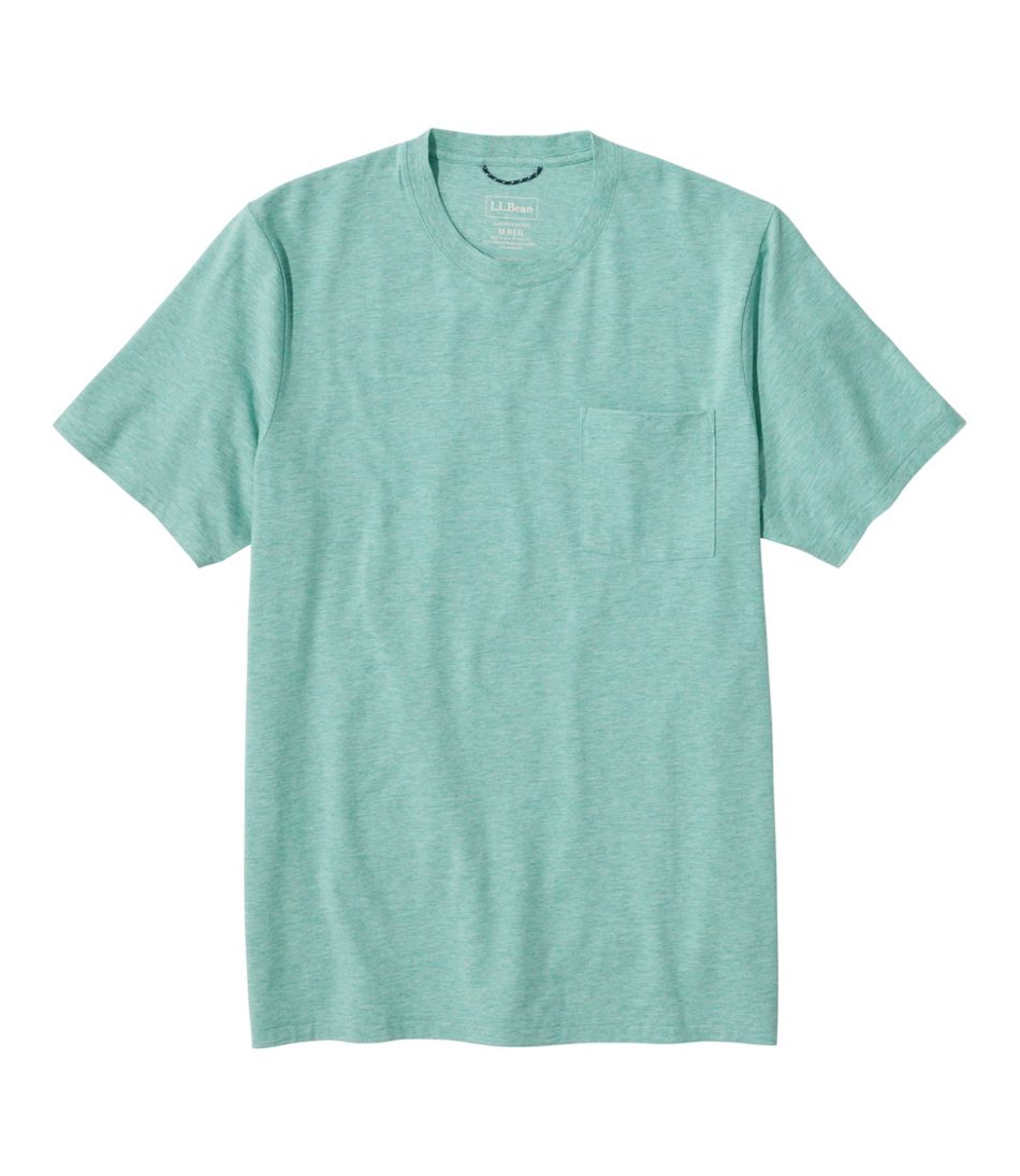 Men's Comfort Stretch Performance® Pima Pocket Tee, Short-Sleeve | L.L.Bean online