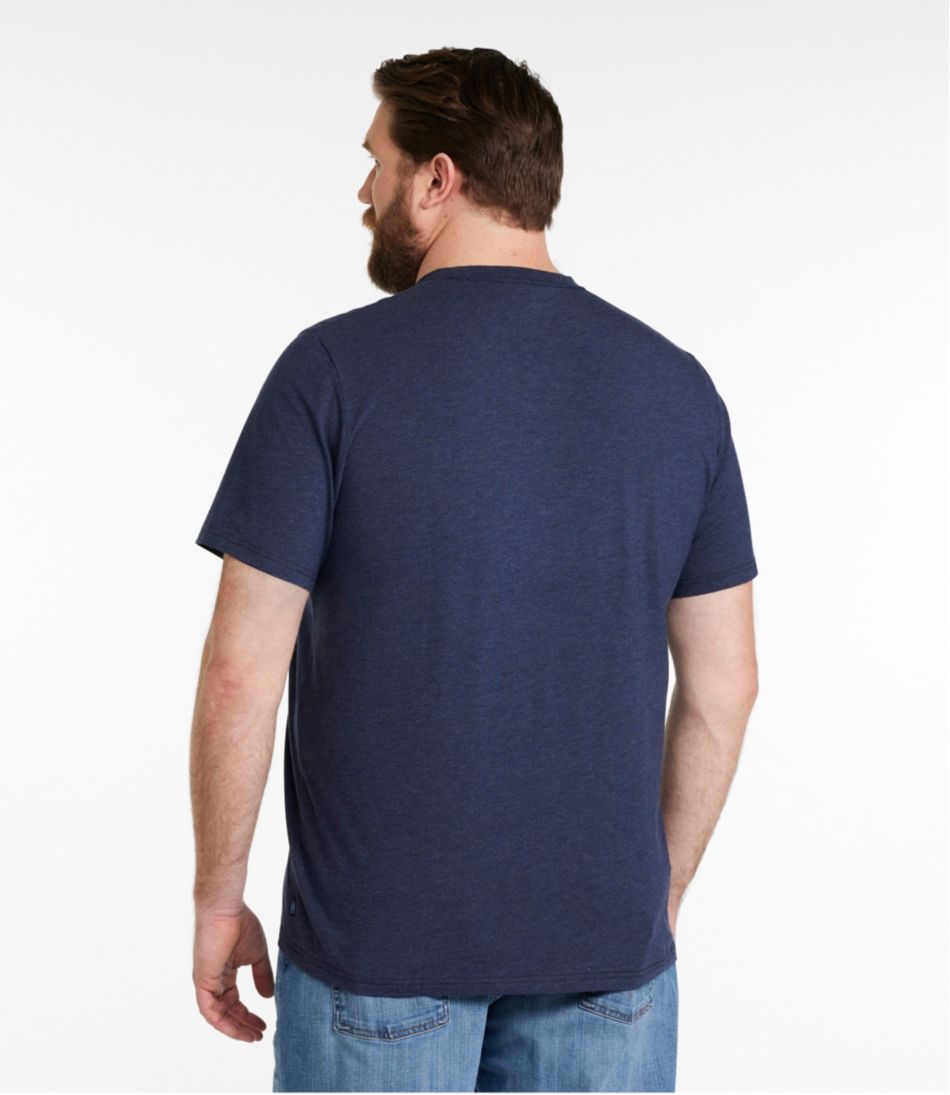 Men's Comfort Stretch Performance® Pima Pocket Tee, Short-Sleeve | L.L.Bean online