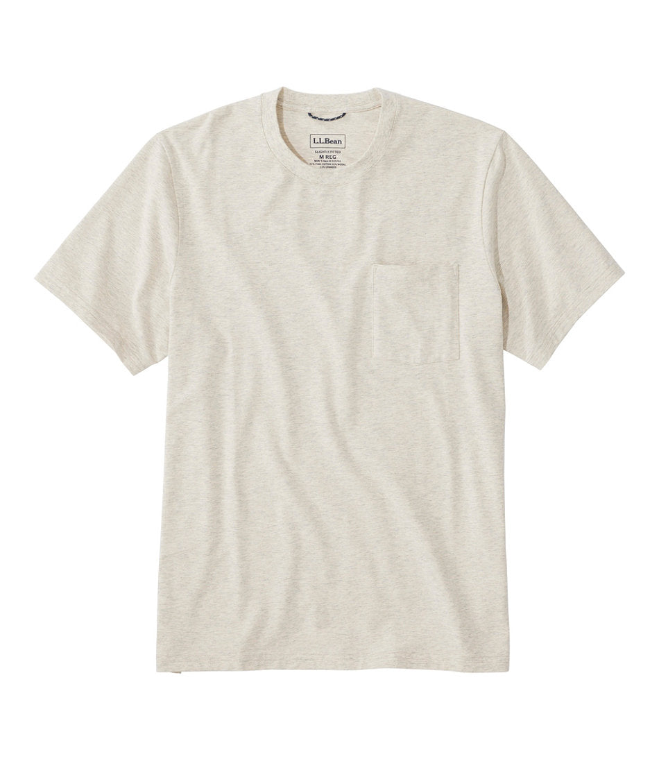 Men's Comfort Stretch Performance® Pima Pocket Tee, Short-Sleeve | L.L.Bean online