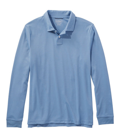 Men's Comfort Stretch Performance® Polo, Long-Sleeve, Slightly Fitted | L.L.Bean sale