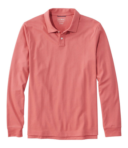 Men's Comfort Stretch Performance® Polo, Long-Sleeve, Slightly Fitted | L.L.Bean sale