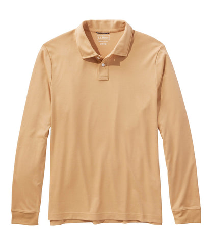Men's Comfort Stretch Performance® Polo, Long-Sleeve, Slightly Fitted | L.L.Bean sale