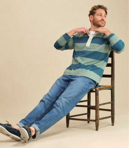 Men's Bean's Vintage Soft Rugby, Stripe | L.L.Bean online