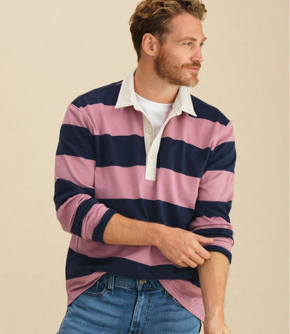 Men's Bean's Vintage Soft Rugby, Stripe | L.L.Bean online