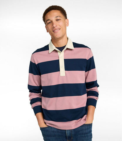 Men's Bean's Vintage Soft Rugby, Stripe | L.L.Bean online