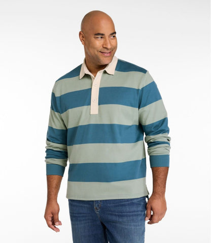 Men's Bean's Vintage Soft Rugby, Stripe | L.L.Bean online