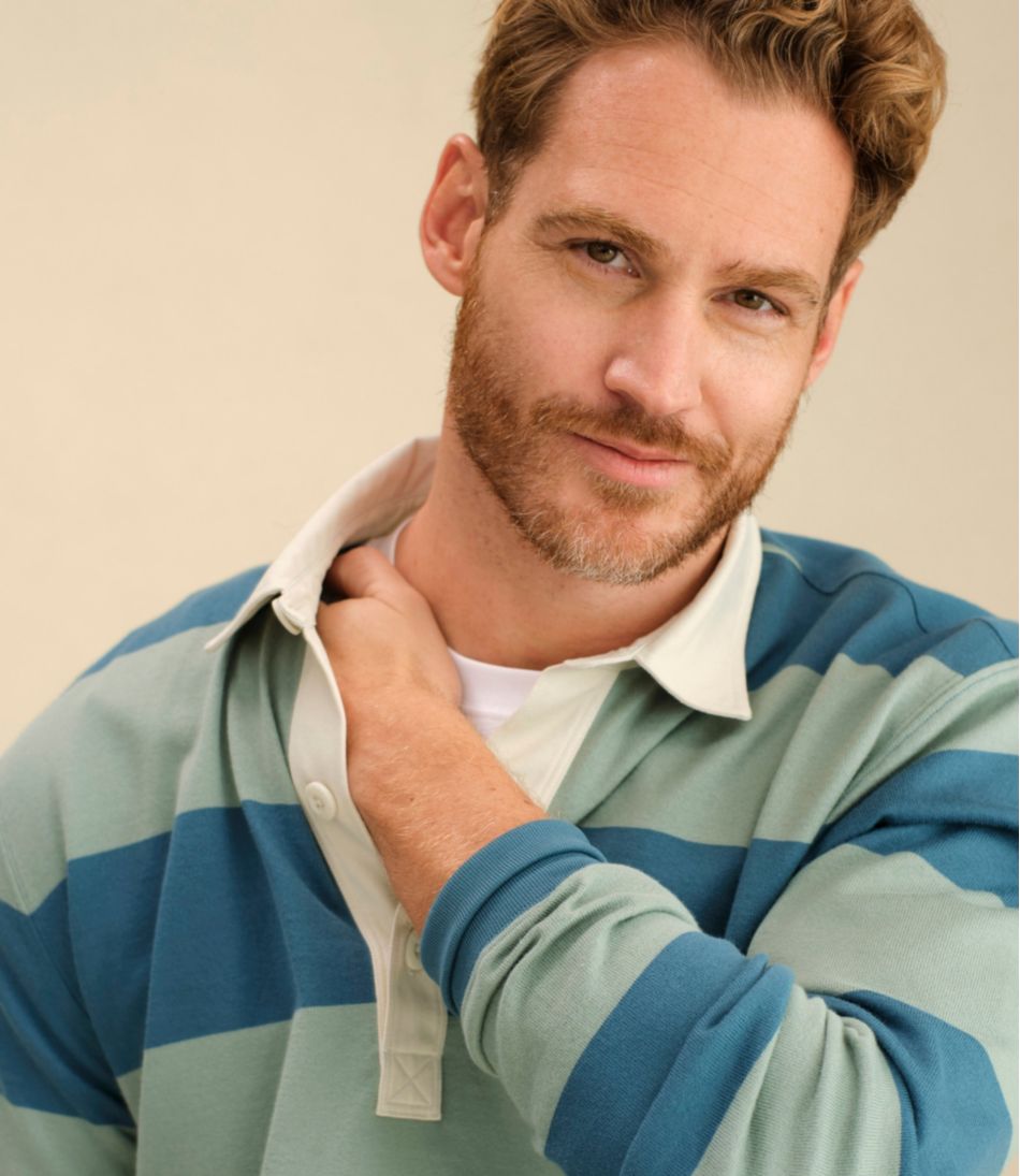 Men's Bean's Vintage Soft Rugby, Stripe | L.L.Bean online