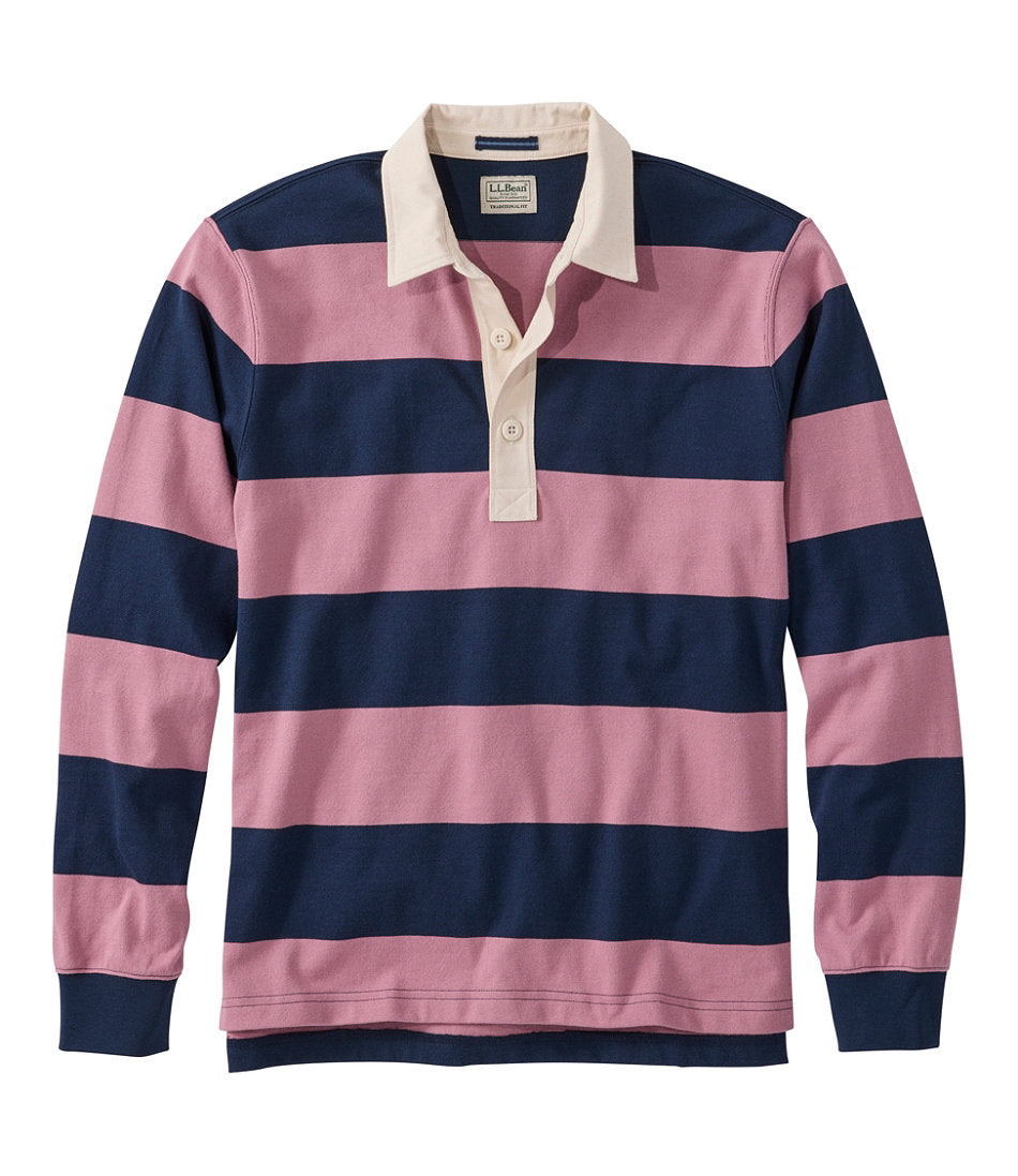 Men's Bean's Vintage Soft Rugby, Stripe | L.L.Bean online
