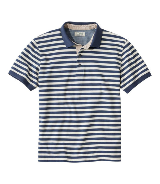 Men's Casco Bay Rugged Polo, Short-Sleeve, Stripe | L.L.Bean US