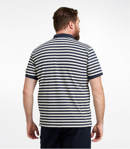Men's Casco Bay Rugged Polo, Short-Sleeve, Stripe | L.L.Bean US