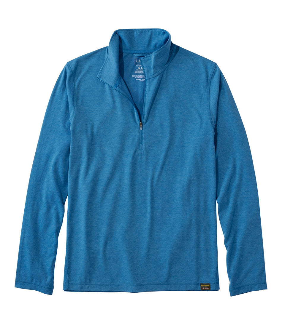 Men's Everyday SunSmart® Tee, Long-Sleeve Quarter-Zip | L.L.Bean online