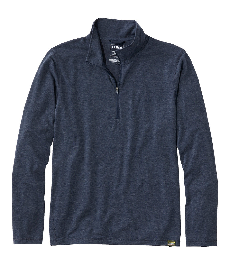 Men's Everyday SunSmart® Tee, Long-Sleeve Quarter-Zip | L.L.Bean online