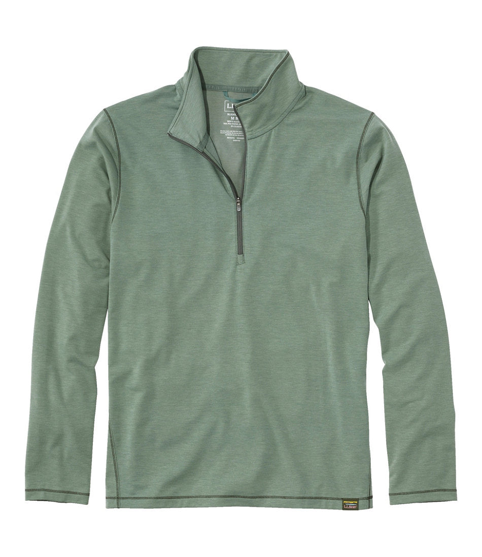 Men's Everyday SunSmart® Tee, Long-Sleeve Quarter-Zip | L.L.Bean online