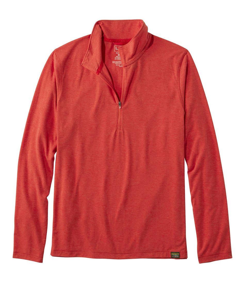 Men's Everyday SunSmart® Tee, Long-Sleeve Quarter-Zip | L.L.Bean online