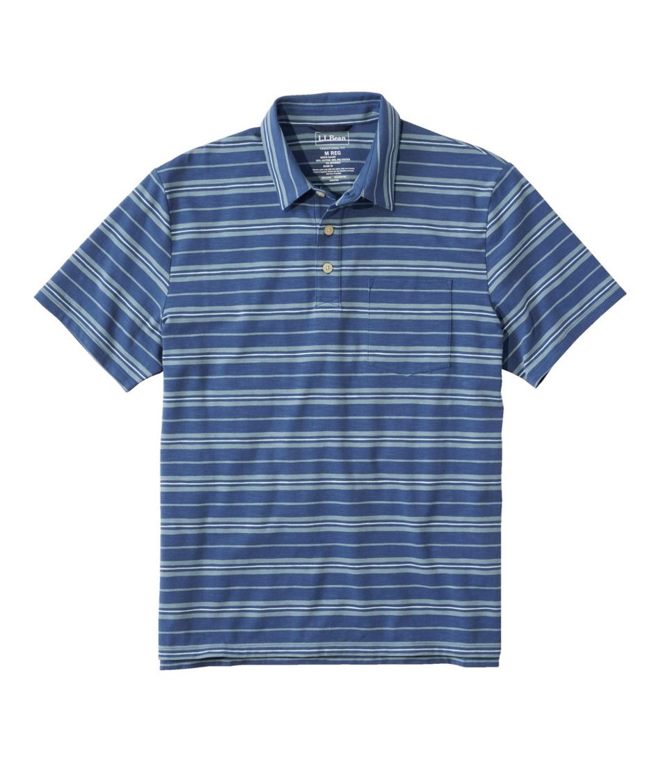 Men's Lakewashed Performance Polo, Short-Sleeve, Stripe | L.L.Bean discount
