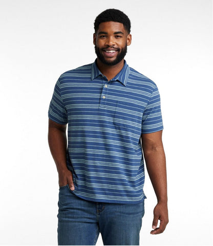 Men's Lakewashed Performance Polo, Short-Sleeve, Stripe | L.L.Bean discount