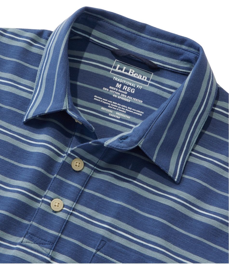 Men's Lakewashed Performance Polo, Short-Sleeve, Stripe | L.L.Bean discount