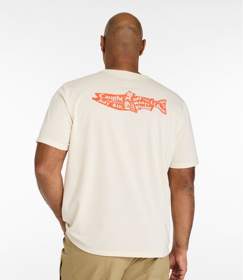 Men's Technical Fishing Graphic Tees, Short-Sleeve | L.L.Bean US
