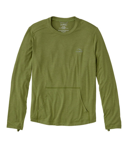 Men's Tropicwear Comfort Crew, Long-Sleeve | L.L.Bean outlet