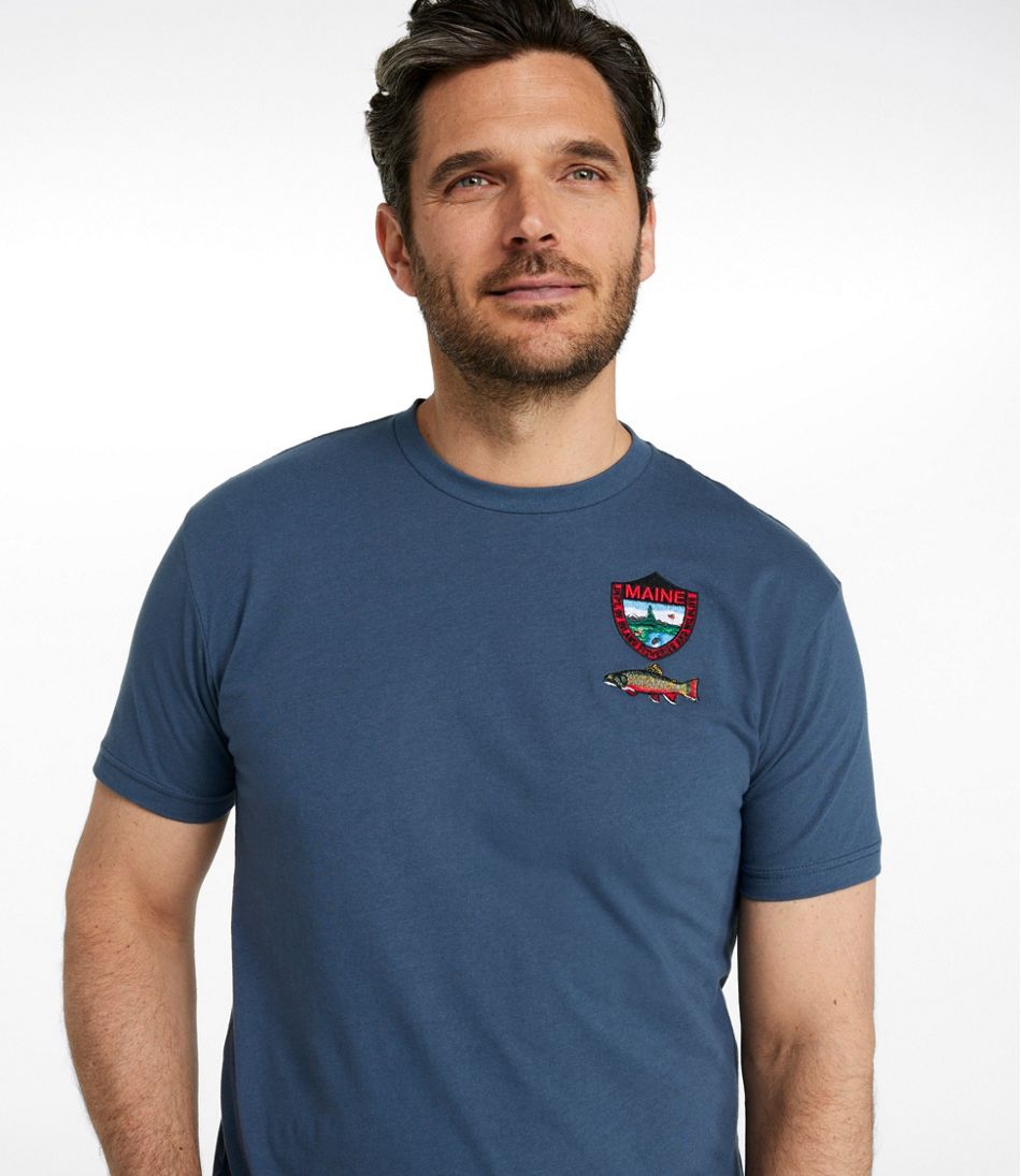 Men's MIF&W Tee, Short-Sleeve Brook Trout | L.L.Bean US