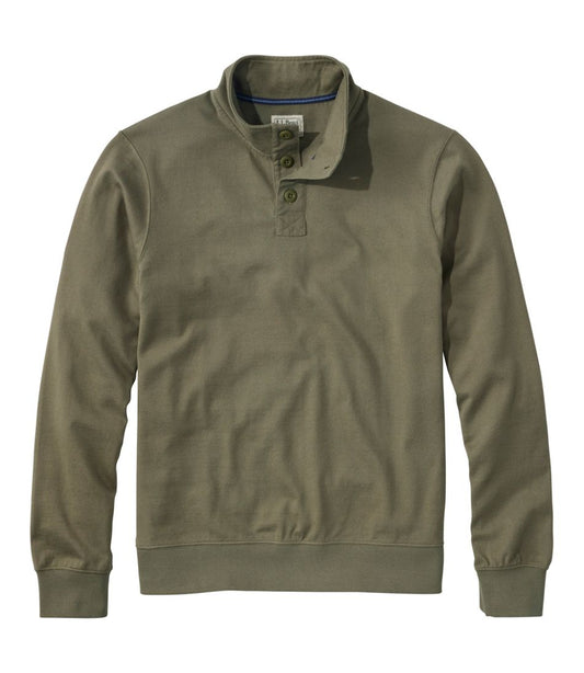 Men's Bean's Vintage Soft Rugby, Mockneck | L.L.Bean US