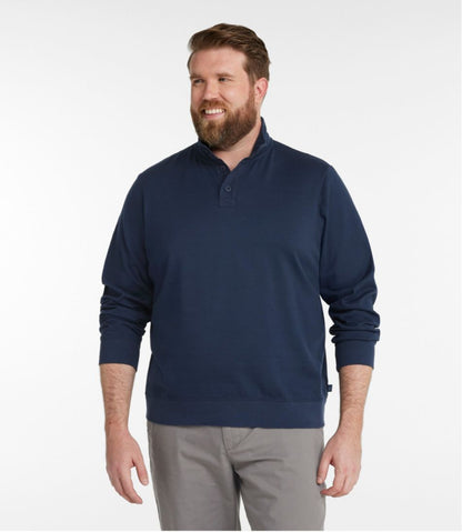 Men's Bean's Vintage Soft Rugby, Mockneck | L.L.Bean US