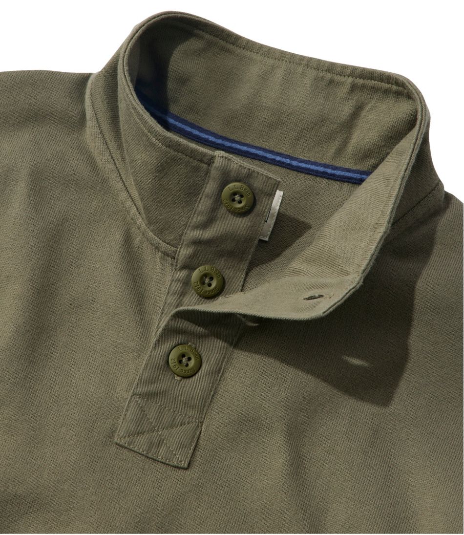 Men's Bean's Vintage Soft Rugby, Mockneck | L.L.Bean US