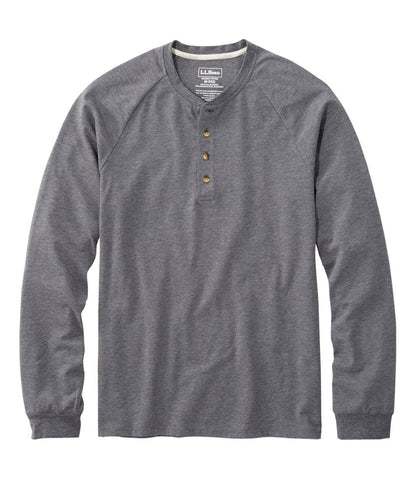 Men's Comfort Stretch Pima Tee Shirt, Long-Sleeve Henley | L.L.Bean discount