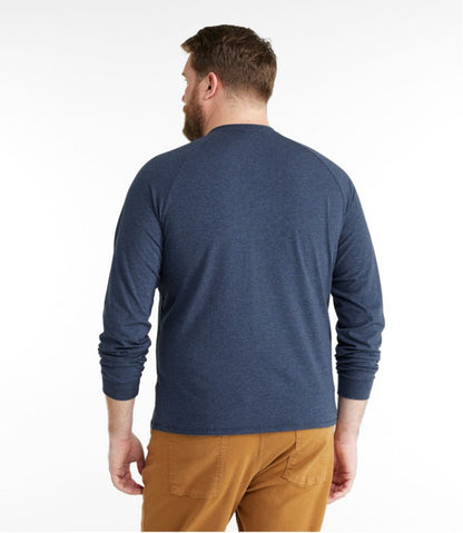 Men's Comfort Stretch Pima Tee Shirt, Long-Sleeve Henley | L.L.Bean discount