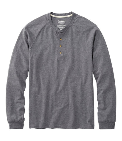 Men's Comfort Stretch Pima Tee Shirt, Long-Sleeve Henley | L.L.Bean discount