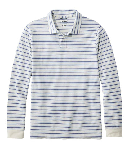 Men's Comfort Stretch Performance® Polo, Long-Sleeve, Stripe | L.L.Bean on sale