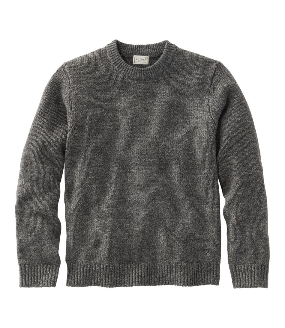 Men's Bean's Classic Ragg Wool Sweater, Crewneck | L.L.Bean online