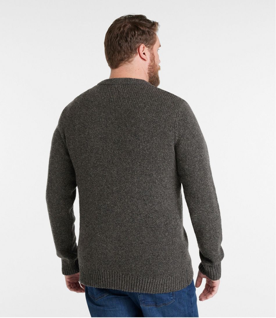 Men's Bean's Classic Ragg Wool Sweater, Crewneck | L.L.Bean online