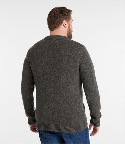Men's Bean's Classic Ragg Wool Sweater, Crewneck | L.L.Bean online
