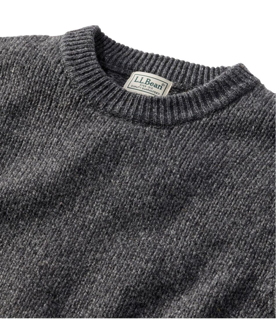 Men's Bean's Classic Ragg Wool Sweater, Crewneck | L.L.Bean online