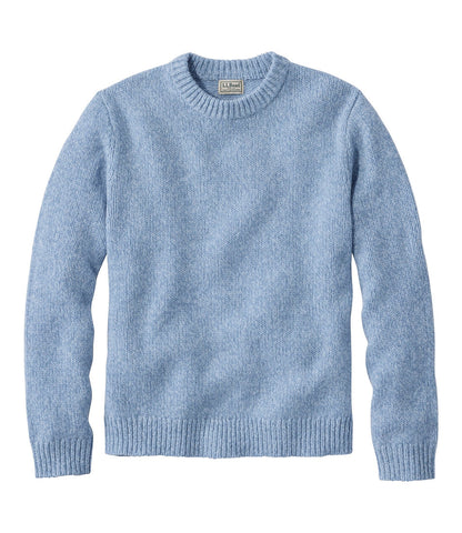 Men's Bean's Classic Ragg Wool Sweater, Crewneck | L.L.Bean online