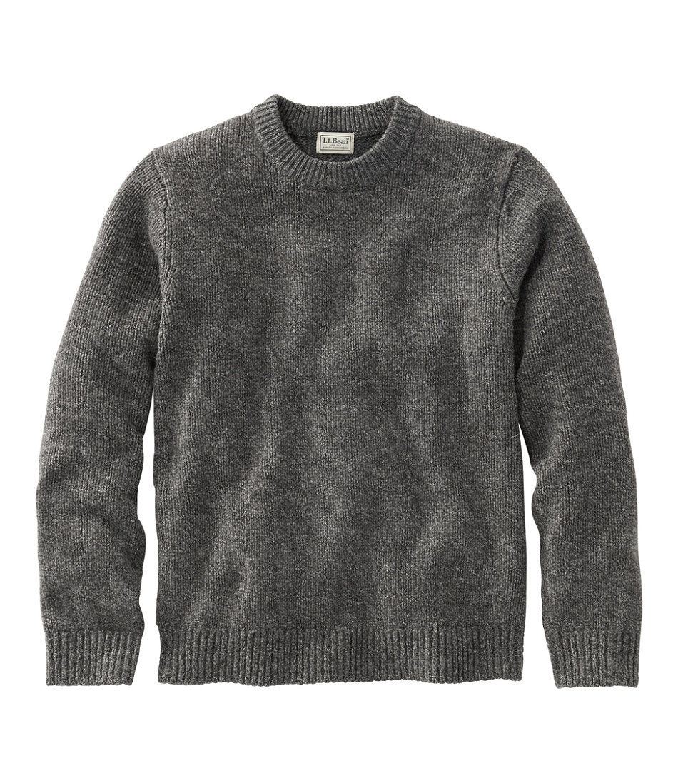 Men's Bean's Classic Ragg Wool Sweater, Crewneck | L.L.Bean online