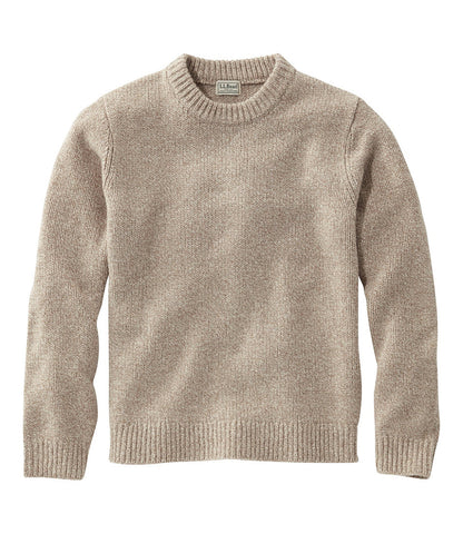 Men's Bean's Classic Ragg Wool Sweater, Crewneck | L.L.Bean online