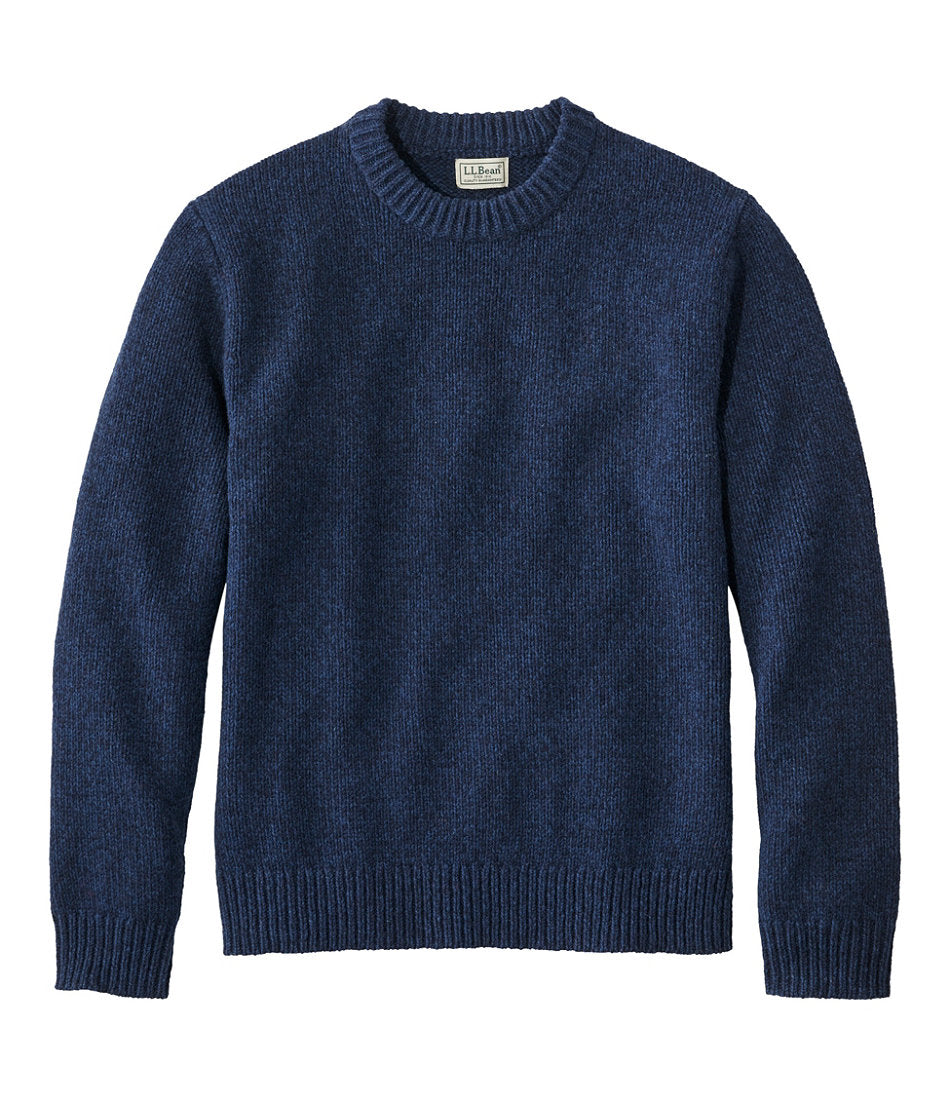 Men's Bean's Classic Ragg Wool Sweater, Crewneck | L.L.Bean online