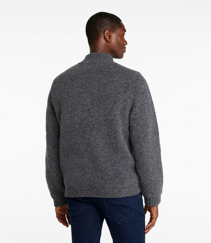 Men's Classic Ragg Wool Sweater, Full-Zip Flannel-Lined | L.L.Bean US