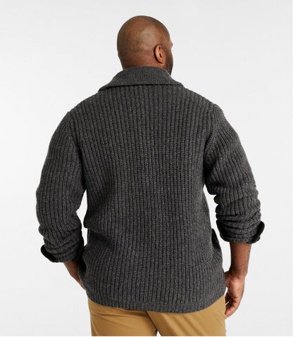 Men's Classic Ragg Wool Sweater, Cardigan | L.L.Bean outlet