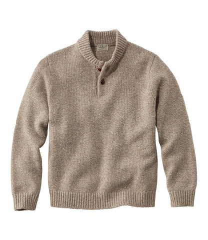 Men's Classic Ragg Wool Sweater, Henley | L.L.Bean discount