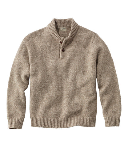 Men's Classic Ragg Wool Sweater, Henley | L.L.Bean discount