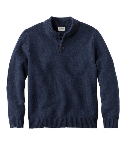 Men's Classic Ragg Wool Sweater, Henley | L.L.Bean discount