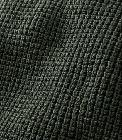 Men's Organic Cotton Waffle Sweater, Henley | L.L.Bean for sale