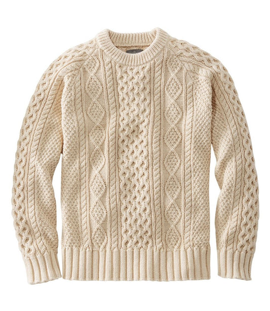 Men's Signature Cotton Fisherman Sweater | L.L.Bean online
