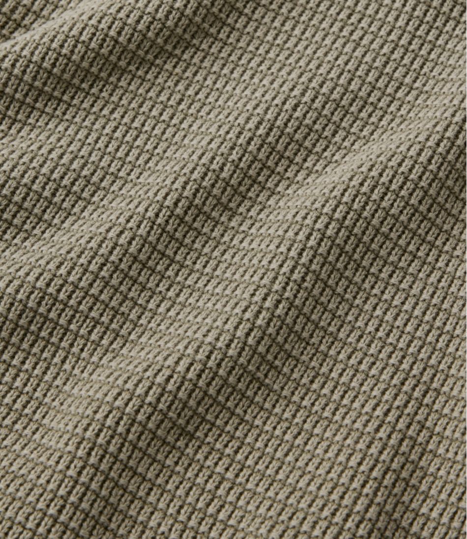 Men's Sunwashed Textured Cotton Sweater, Crewneck | L.L.Bean US