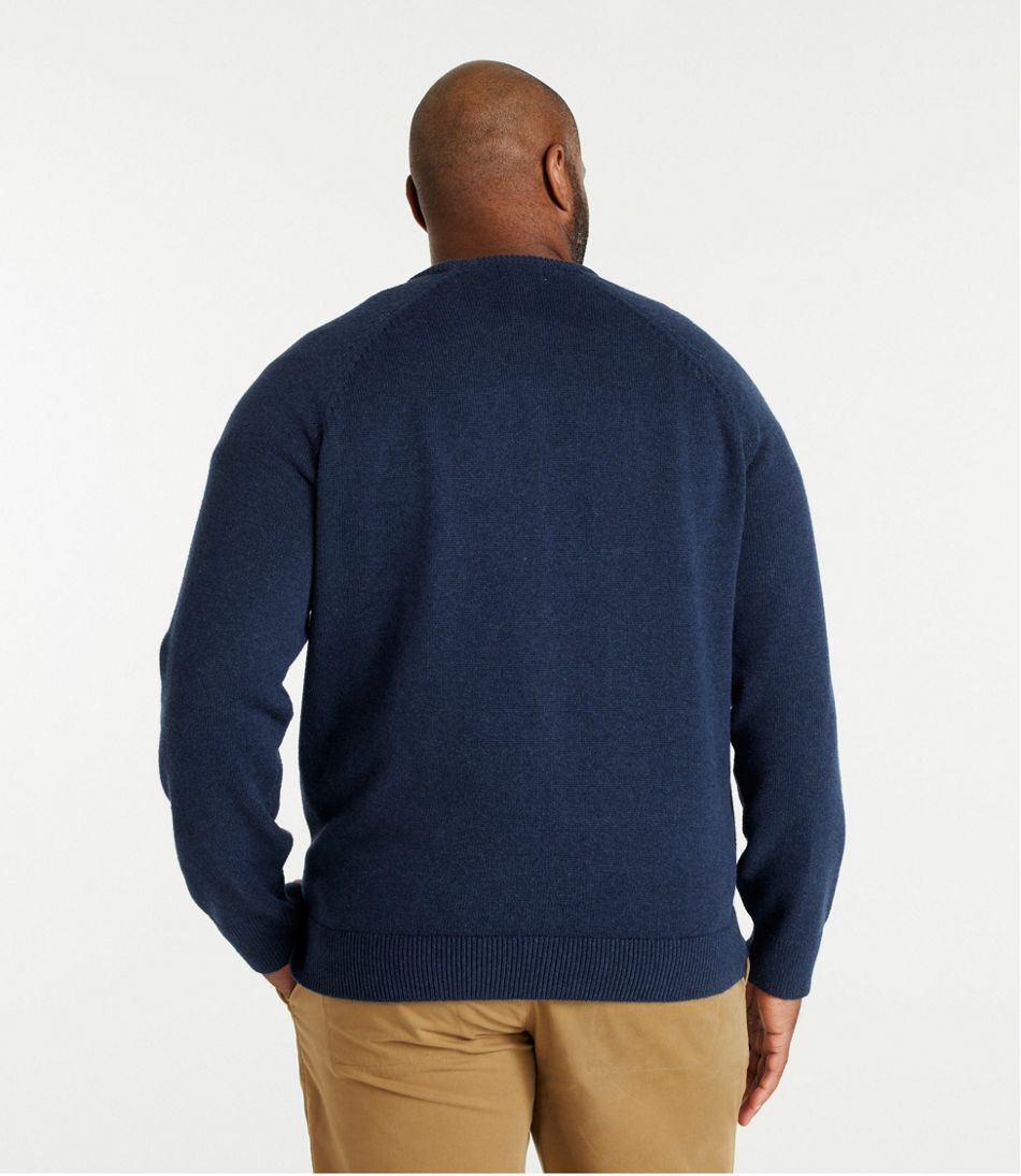 Men's Wicked Soft Cotton/Cashmere Sweater, Crewneck | L.L.Bean online