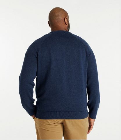 Men's Wicked Soft Cotton/Cashmere Sweater, Crewneck | L.L.Bean online