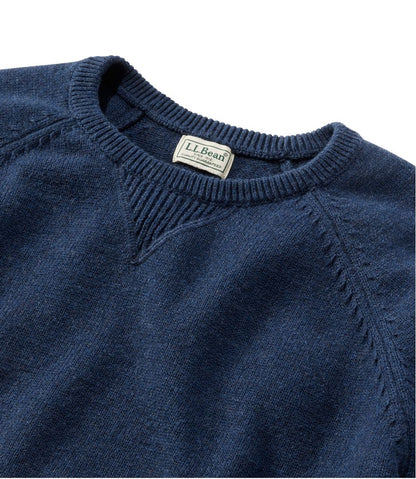 Men's Wicked Soft Cotton/Cashmere Sweater, Crewneck | L.L.Bean online